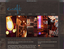 Tablet Screenshot of craftbar.net